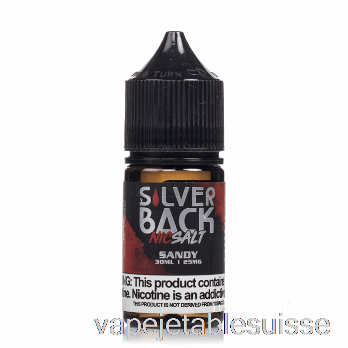 Vape Suisse Sablonneux - Silverback Juice Co. Sels - 30 Ml 45 Mg